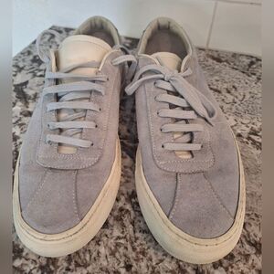 Common Progect Gray Suede Sneakers Size 39/ 9.5 US